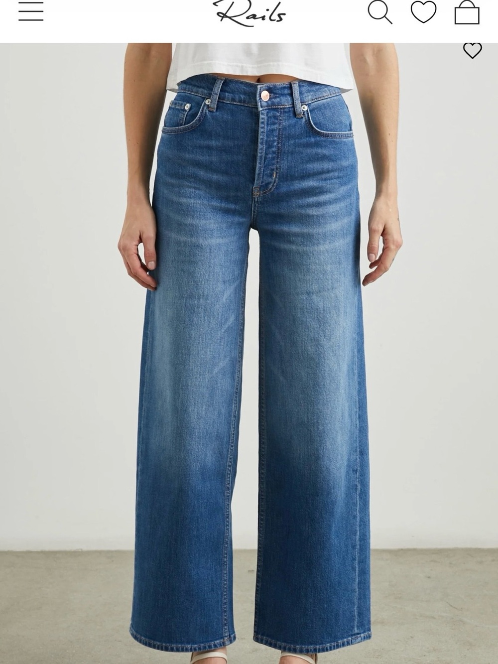 Rails Jeans - The Getty wide leg